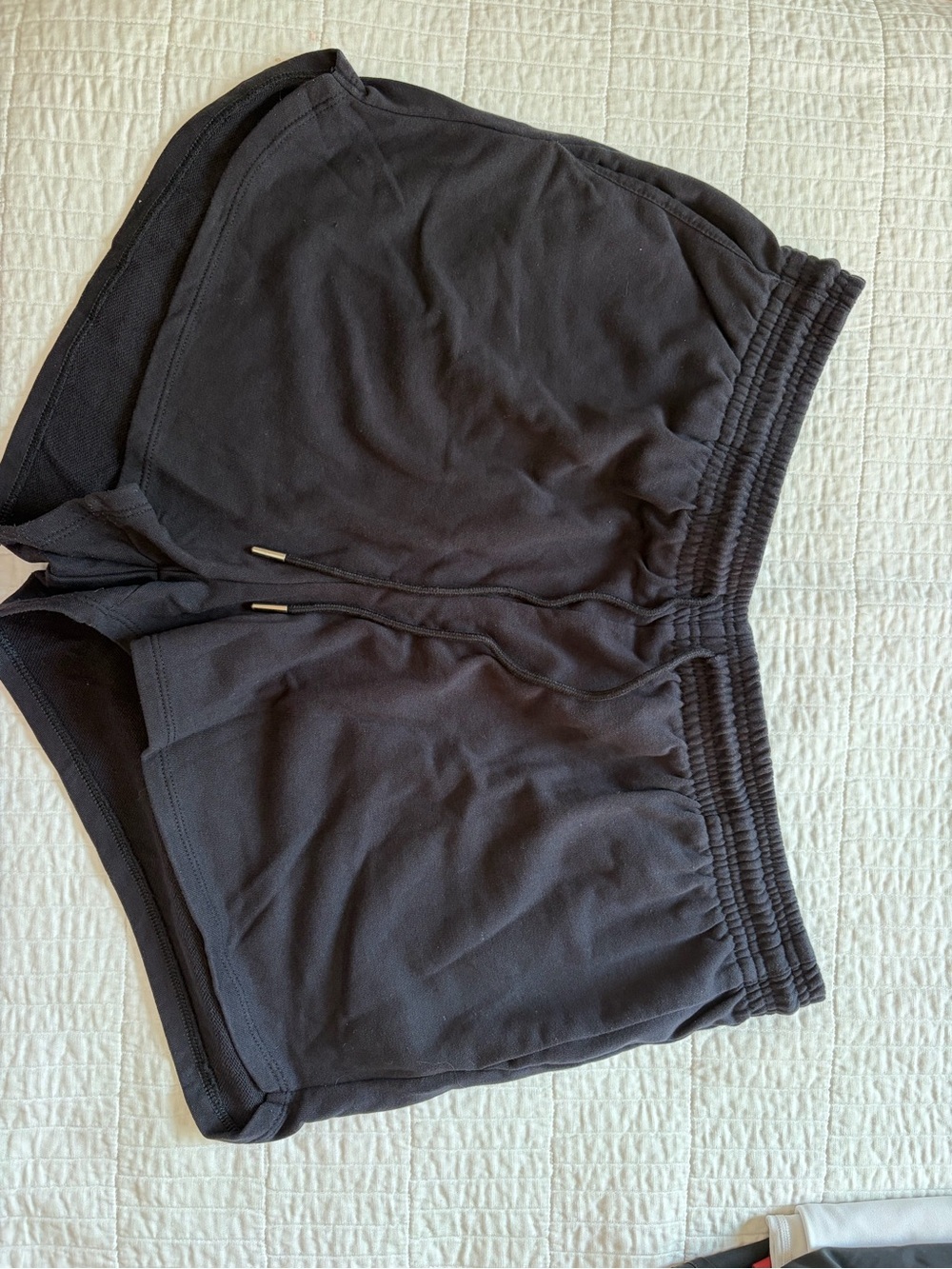 H&M Black Drawstring Athletic Shorts